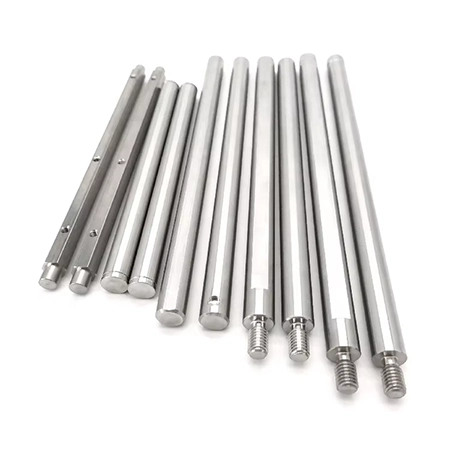 4140 steel shaft machining in volume — quenched & tempered, turned and ground to ±0.02 mm. Batch runs of 100 to 50,000, straightness held every piece.